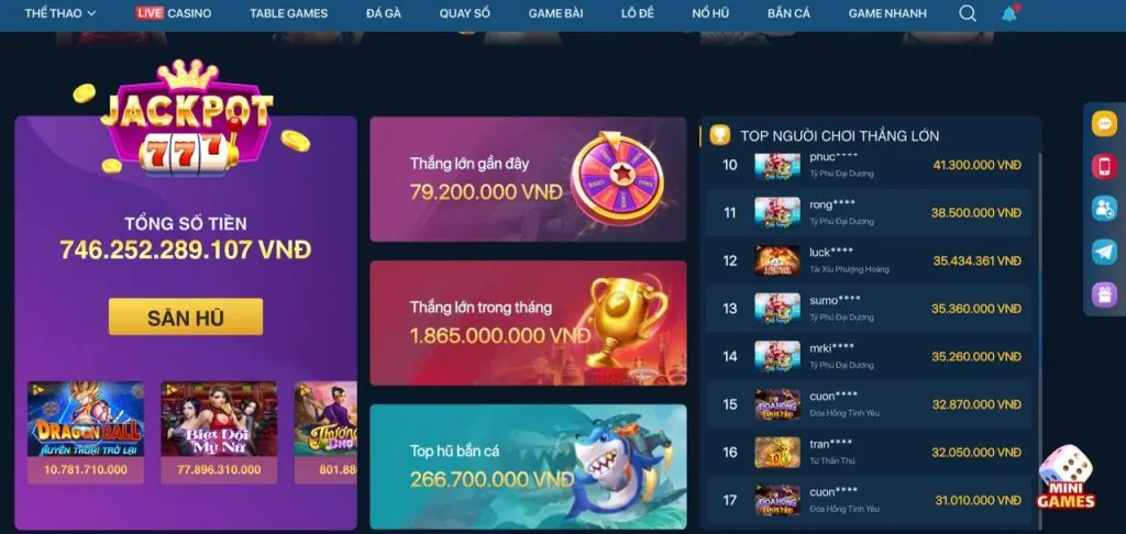 Các trò chơi cá cược thể thao và sòng bạc trực tuyến tại 69.vn15